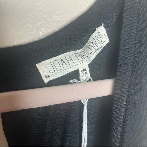 Joah Brown Tank Tunic Dress Size OS NWT - Picture 4 of 9